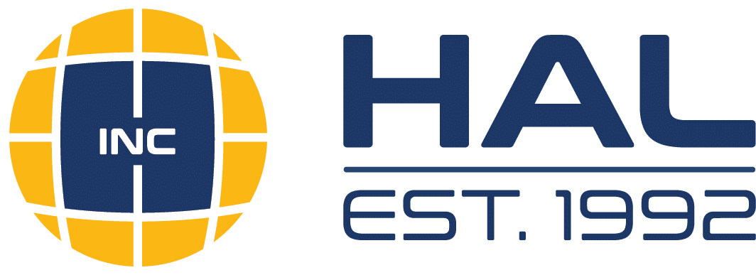 HAL Inc. Est. 1992 Logo